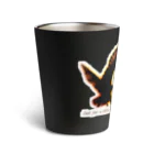 座敷ふくろうのふくろうのようにおちついて Thermo Tumbler