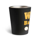 キッズモード某のWe love Baseball(イエロー) Thermo Tumbler