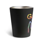 そらいろもようのくま。(カラフル) Thermo Tumbler