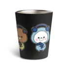 くまぽこSUZURI店のくまぽこゲーム部 Thermo Tumbler