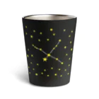 冷蔵庫からウーパールーパーの夏の夜空[黄] Thermo Tumbler