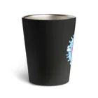 イルカのTシャツ屋さん🐬のレインボーイルカ Thermo Tumbler