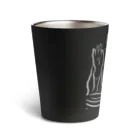 仏教エンタメ大寺院のお店の大仏さま白version Thermo Tumbler