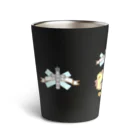 ☆おもちゃばこ☆のつめたたあお☆ Thermo Tumbler