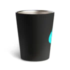 ほっぺぇた（頬平太）のしたたるウォンバット　水色 Thermo Tumbler