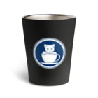 ヤシログラムショップのカフェ柄(ねこ・ねこ丸) Thermo Tumbler