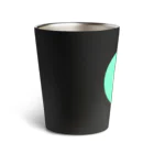 CORONET70のサークルa・ペパーミント・白・ペパーミント Thermo Tumbler