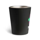 ぶんぶこmartのうさのこ十字架デザイン Thermo Tumbler