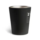 オトーライのショップの2×4＝無限大（ダーク） Thermo Tumbler