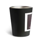 いぬコロの星座と誕生石（しし座×ルビー） Thermo Tumbler