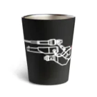 ROBOT×GIRLのMetallicHEART Thermo Tumbler