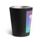 こまとごまの孫のトナカイOBA3(おばさん) Thermo Tumbler