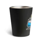  ふじねこ屋のトリプルチェロパンねこ Thermo Tumbler