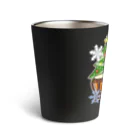  ふじねこ屋のクリスマス・ティンパニねこ Thermo Tumbler