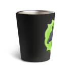 LalaHangeulのBaby Malayan tapir(マレーバクの子供) Thermo Tumbler