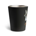 堀越ヨッシーのお店（SUZURI支店）の森邦子(足軽ガール) Thermo Tumbler