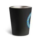 サトオのピースフォーウクライナ　ピースマーク(Peace symbol) Thermo Tumbler