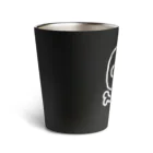 Siderunの館 B2のクレヨン DE どくろ(白絵) Thermo Tumbler