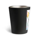 harupink🌸ペット似顔絵illustのイラストわんこ Thermo Tumbler