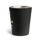 喫茶角砂糖の夕暮れの花畑 Thermo Tumbler