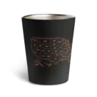 わわわ！デリバリーのDUNKEL タンブラー　ブラック Thermo Tumbler