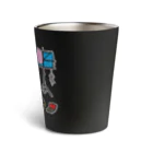  ふじねこ屋のサックスおかたづけネコ Thermo Tumbler