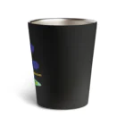 蛇口〆太のお店の無い家紋-ミカヅキモに霞- Thermo Tumbler