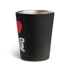 4A-Studio（よんえーすたじお）のI LOVE 佐賀（日本語） Thermo Tumbler