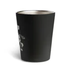 ＋CARABBIの白黒うさぎ Thermo Tumbler