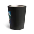 Forêt de Renardsのcamping(ドット) Thermo Tumbler