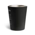 Kaien 発達障害×強み×仕事の【白文字】ニューロダイバーシティ啓発デザイン（2024年version） Thermo Tumbler