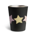 つきしょっぷのくすみカラーの星 Thermo Tumbler