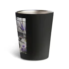 【ホラー専門店】ジルショップの黒と紫のゴシックドール Thermo Tumbler