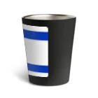 お絵かき屋さんのイスラエルの国旗 Thermo Tumbler