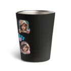 Mellow-SkyのSweets love girl〜ステッカーデザイン〜 Thermo Tumbler