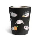 しらたまちゃんSHOPu〜🐽のハロウィン Thermo Tumbler