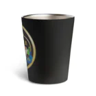 ほほらら工房 SUZURI支店の清酒小桜黒 Thermo Tumbler