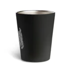 AtelierBoopの花月　トイプードル　グレー Thermo Tumbler