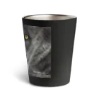 アラスカ野生動物画家きむらけいのBLACK WOLF Thermo Tumbler