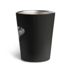 kitaooji shop SUZURI店のBrahmaea japonica　white Thermo Tumbler