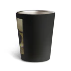 世界の絵画アートグッズのヴィットリオ・マッテオ・コルコス 《リュクサンブール公園での会話》 Thermo Tumbler