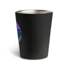 CHIMNEY雑貨店の山の上を飛ぶななしのおばけちゃん Thermo Tumbler