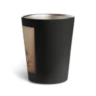 ハモリアオイ GOODS SHOPの食いしん坊うさぎ、夢の中まで Thermo Tumbler