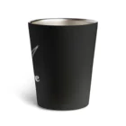 8garage SUZURI SHOPの8garage ロゴ White Thermo Tumbler