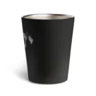 Paint 'em allのあやしいリンゴの木　モノクロの実 Thermo Tumbler