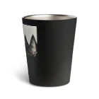 おちょぴの金魚と黒猫 Thermo Tumbler