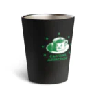 LONESOME TYPE ススのCAFFEINE ADDICTION (GREEN) Thermo Tumbler