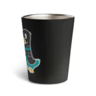 イラスト MONYAAT の鴨カモ カモかも D Thermo Tumbler