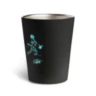 WAMI ARTの庭球蛙水色 Thermo Tumbler