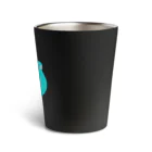 ほっぺぇた（頬平太）のしたたるウォンバット　水色 Thermo Tumbler